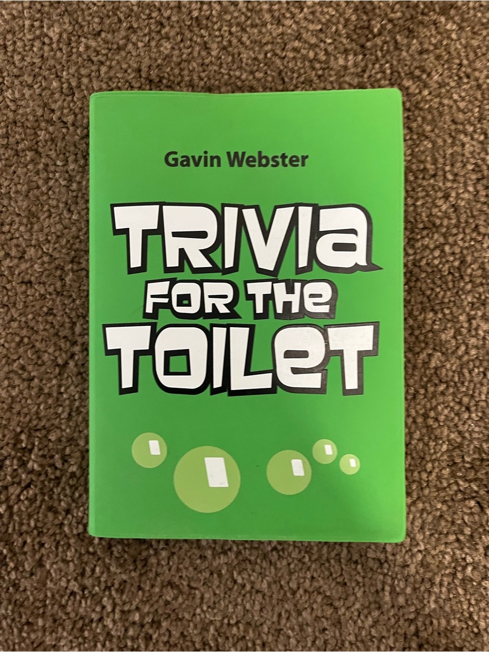 Trivia for the Toilet — Green Bathroom Game
